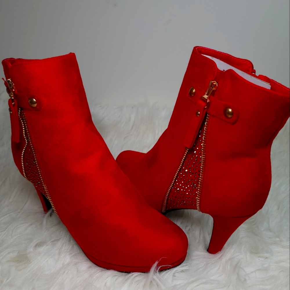 Women's High Heel Ankle Booties
